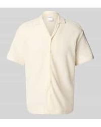 SELECTED - Relaxed Fit Vrijetijdsoverhemd Met Platte Kraag, Model 'Slhrelaxbane' - Lyst