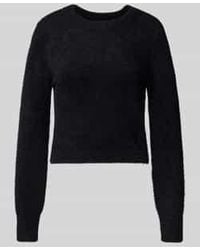 ONLY - Regular Fit Gebreide Pullover Met Ronde Hals, Model 'Petra' - Lyst