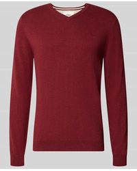 S.oliver - Pullover mit Logo-Stitching - Lyst