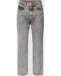 HUGO - Straight Leg Jeans im 5-Pocket-Design - Lyst