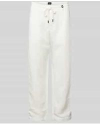 Strellson - Regular Fit Chino Met Elastische Band - Lyst
