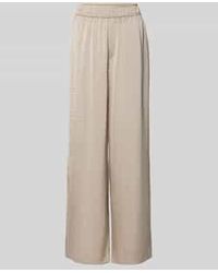 Mbym - Broek Met Wijde Pijpen En Siersteentjes, Model 'Asaka' - Lyst