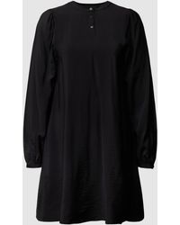 ONLY Mini-jurk Met Korte Knoopsluiting, Model 'sandy' - Zwart