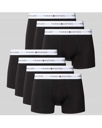 Tommy Hilfiger - Regular Fit Trunks aus Baumwoll-Mix im 7er-Pack - Lyst