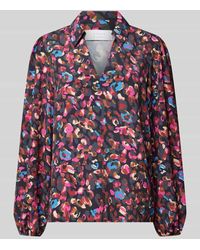 Rich & Royal - Regular Fit Bluse mit Allover-Muster - Lyst