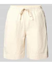 Soya Concept - Relaxed Fit Korte Broek Met Elastische Band - Lyst