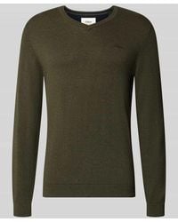 S.oliver - Pullover mit Logo-Stitching - Lyst