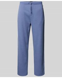 BOSS - Relaxed Fit Sweatpants aus Baumwoll-Mix - Lyst