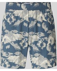 SELECTED - Loose Fit Shorts mit Allover-Muster Modell 'AIR' - Lyst