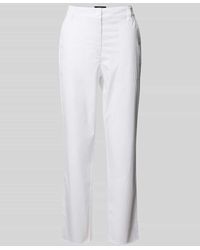 Marc Cain - Feminine Fit Hose in verkürzter Passform mit Eingrifftaschen - Lyst