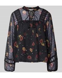 ONLY - Regular Fit Bluse mit Mandarin Kragen 'MODELL TESSA' - Lyst
