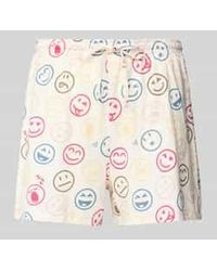 Jake*s - Pyjamabroek Met Elastische Band En Tunnelkoord - Lyst