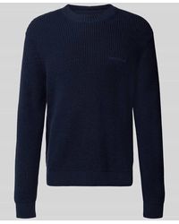 Tommy Hilfiger - Regular Fit Strickpullover aus reiner Baumwolle - Lyst