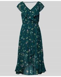 Apricot - Midikleid in Wickel-Optik - Lyst