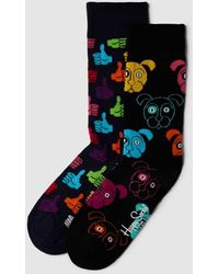 Happy Socks - Socken Mit Allover-Muster Im 2Er-Pack Modell 'Dog' - Lyst