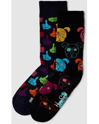 Happy Socks - Socken mit Allover-Muster im 2er-Pack Modell 'Dog' - Lyst
