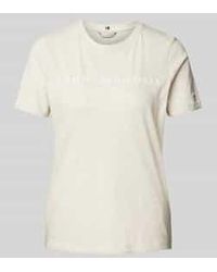 Tommy Hilfiger - T-Shirt Met Labelprint - Lyst