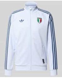 adidas Originals - Regular Fit Trainingsjack Met Katoen Model 'Aerblu' - Lyst