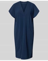 RAFFAELLO ROSSI - Knielanges Kleid Mit V-Ausschnitt Modell 'Joyce' - Lyst