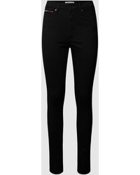 Tommy Hilfiger - Super Skinny Fit High Rise Jeans mit Stretch-Anteil Modell 'Sylvia' - Lyst