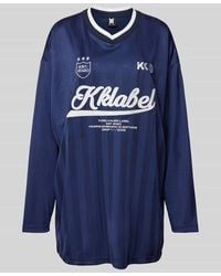 Karo Kauer - Longsleeve mit Label-Print - Lyst