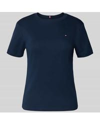 Tommy Hilfiger - Slim Fit T-Shirt aus reiner Baumwolle - Lyst