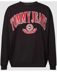 Tommy Hilfiger - PLUS SIZE Sweatshirt mit Logo-Stitching Modell 'VARSITY' - Lyst