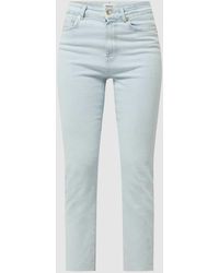 ONLY - Skinny Fit Cropped Jeans mit Stretch-Anteil Modell 'Emily' - Lyst
