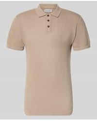 Jack & Jones - Modern Fit Poloshirt Met Korte Knoopsluiting Model 'Jess' - Lyst