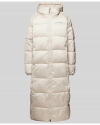 Columbia - Steppmantel mit Label-Print - Lyst
