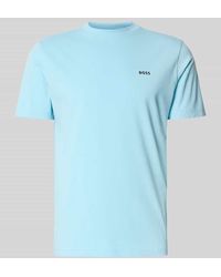 BOSS - Regular Fit T-Shirt aus Baumwoll-Mix Modell 'TEE' - Lyst