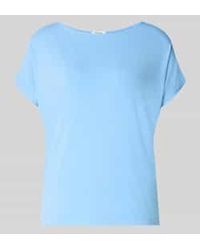 S.oliver - Loose Fit T-Shirt Van Viscosemix - Lyst
