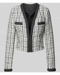 Guess - Blazer mit Strukturmuster Modell 'TOSCA' - Lyst