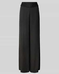 Marc Cain - Wide Fit Broek Met Kralen En Ritssluiting Opzij - Lyst