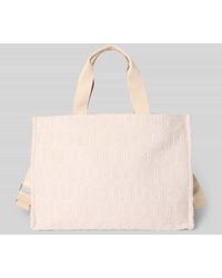Liu Jo - Tote Bag mit Label-Strukturmuster Modell 'PLAIN' - Lyst