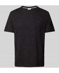 S.oliver - T-Shirt in Melange-Optik - Lyst