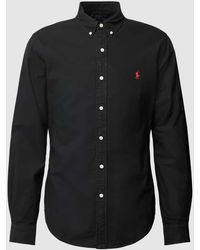 Polo Ralph Lauren - Slim Fit Freizeithemd mit Label-Stitching - Lyst
