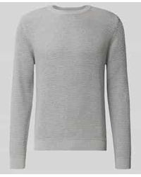 Review - Gebreide Pullover Met Structuurmotief - Lyst