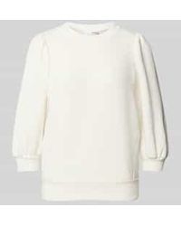 SELECTED - Sweatshirt Met 3/4-mouwen - Lyst