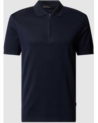 Windsor. - Regular Fit Poloshirt Met Labeldetail - Lyst