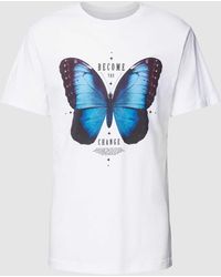 Mister Tee - T-Shirt mit Motiv-Print Modell 'Become the Change' - Lyst