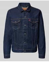 Levi's - Jeansjack Met Borstzakken, Model 'The Trucker Jacket' - Lyst