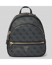 Guess - Rucksack mit Allover-Logo-Print Modell 'Manhattan' - Lyst