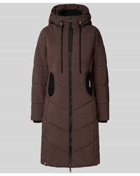 Khujo - Steppmantel mit Kapuze Modell 'ARIBAY' - Lyst