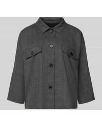 MORE&MORE - Relaxed Fit Blazer mit Knopfleiste und 3/4-Arm - Lyst