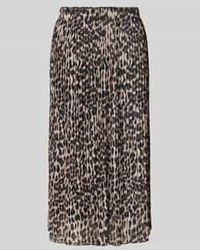 ZABAIONE - Midirok Met Plissévouwen - Lyst