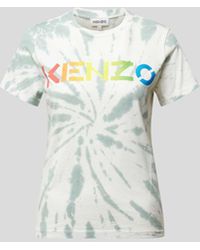 KENZO - T-Shirt im Batik-Look - Lyst
