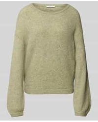 Opus - Relaxed Fit Gebreide Pullover Met Mix Van Mohair En Wol Model 'Pemine' - Lyst