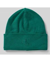 Calvin Klein - Beanie mit Label-Stitching - Lyst