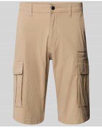 S.oliver - Relaxed Fit Cargo-Bermudas aus Baumwoll-Elasthan-Mix - Lyst